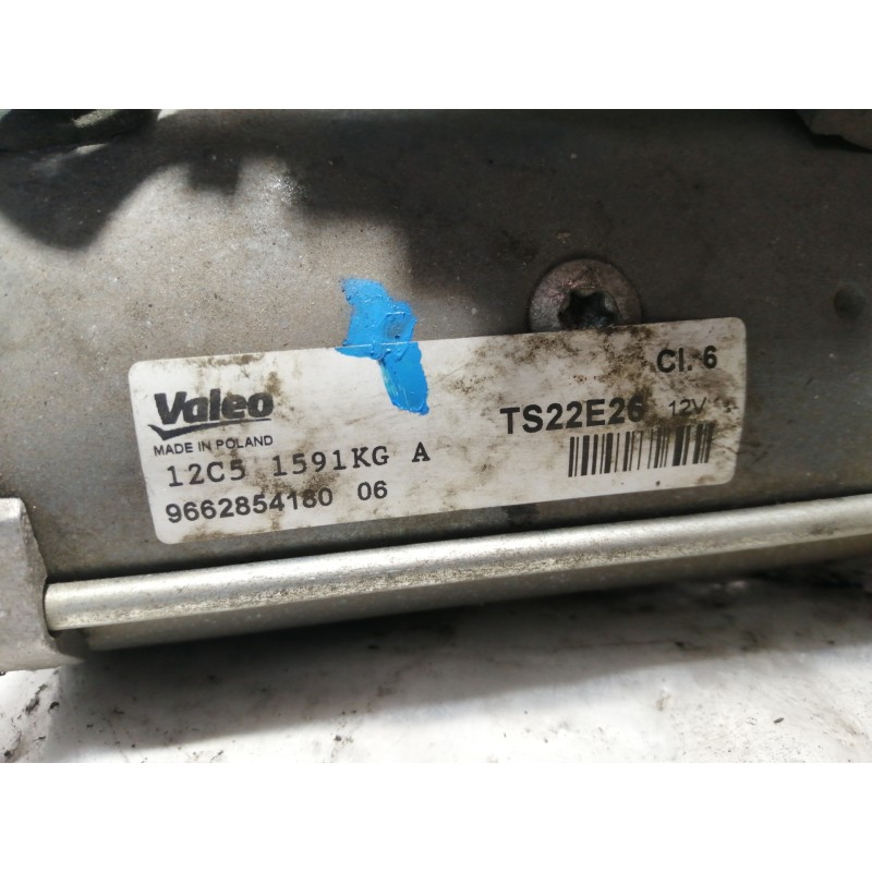 Recambio de motor arranque para peugeot 308 active referencia OEM IAM 9662854180  