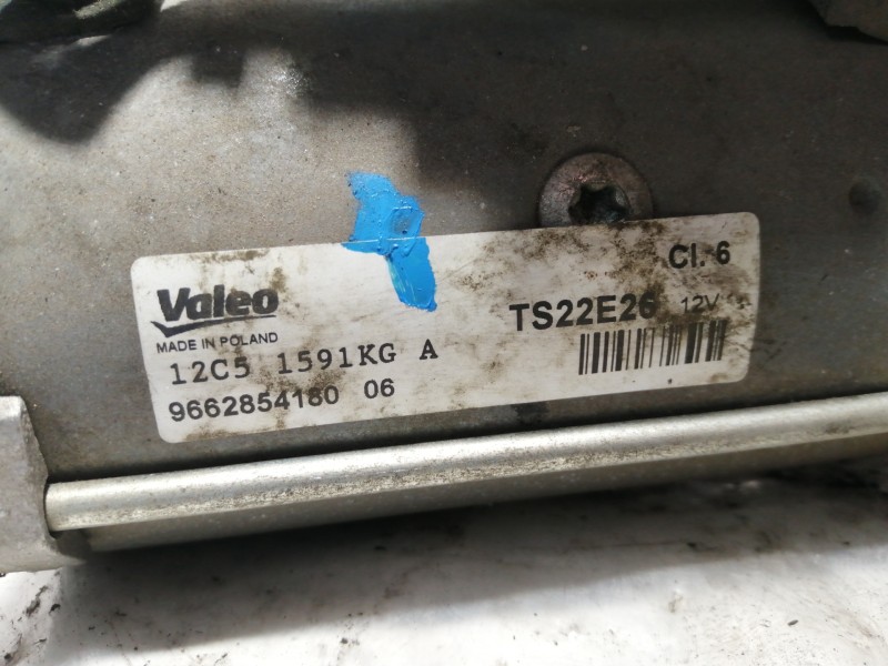 Recambio de motor arranque para peugeot 308 active referencia OEM IAM 9662854180  