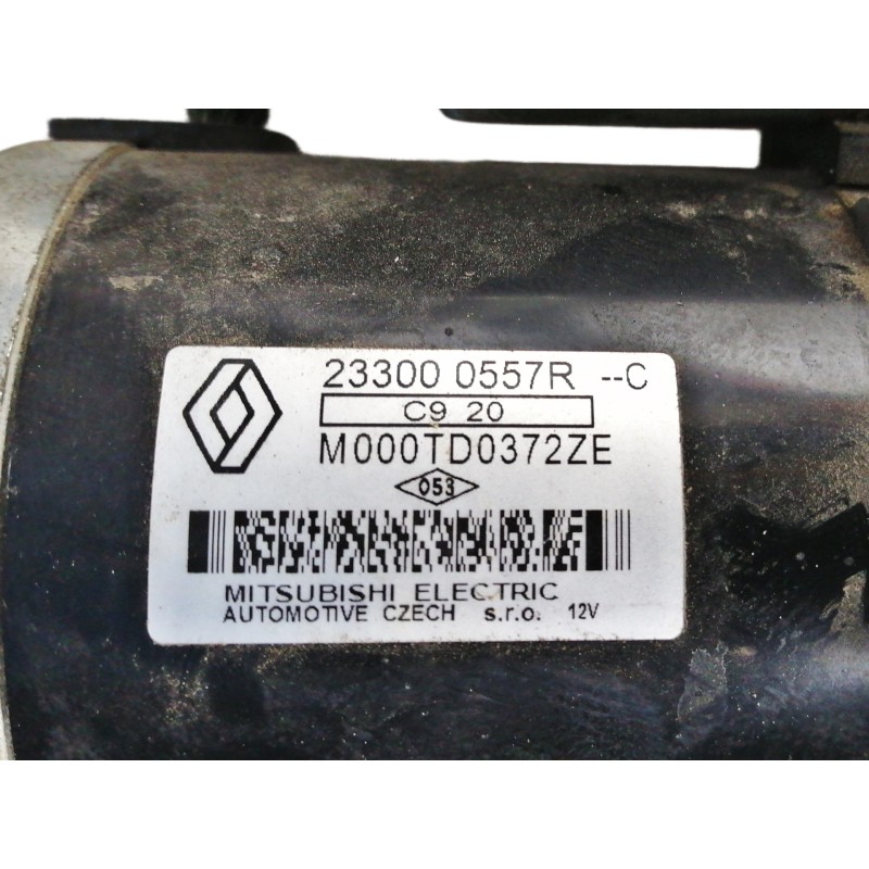 Recambio de motor arranque para dacia sandero stepway referencia OEM IAM 233000557R M000TD0372ZE 