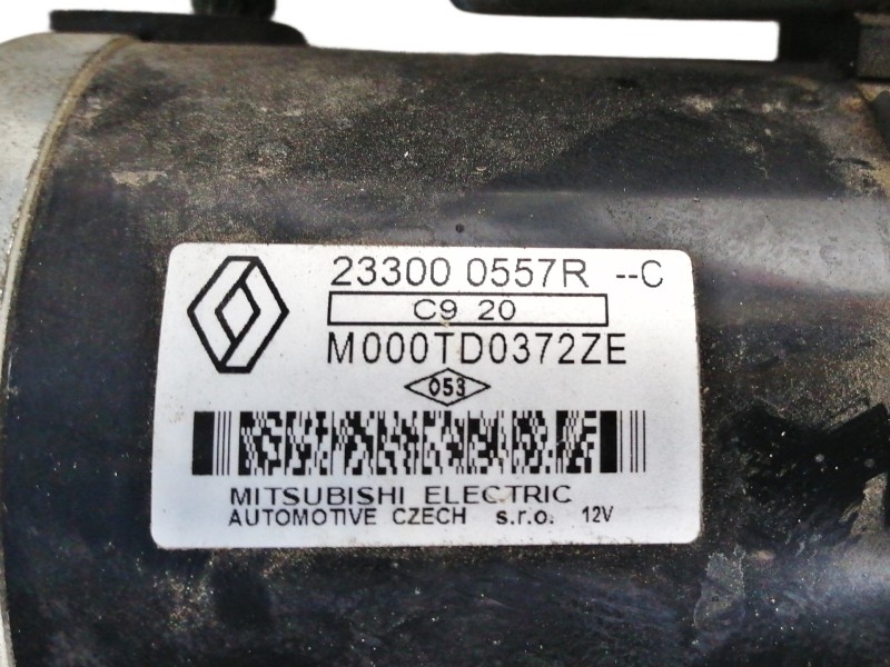 Recambio de motor arranque para dacia sandero stepway referencia OEM IAM 233000557R M000TD0372ZE 