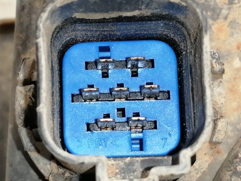 Recambio de faro derecho para ford transit connect (tc7) furgón (2006) referencia OEM IAM 2T1413006AD 039130999 PARA PULIR