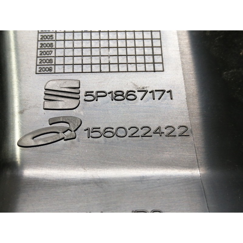 Recambio de mando elevalunas delantero izquierdo para seat altea (5p1) reference referencia OEM IAM 5P1867171 156022422 