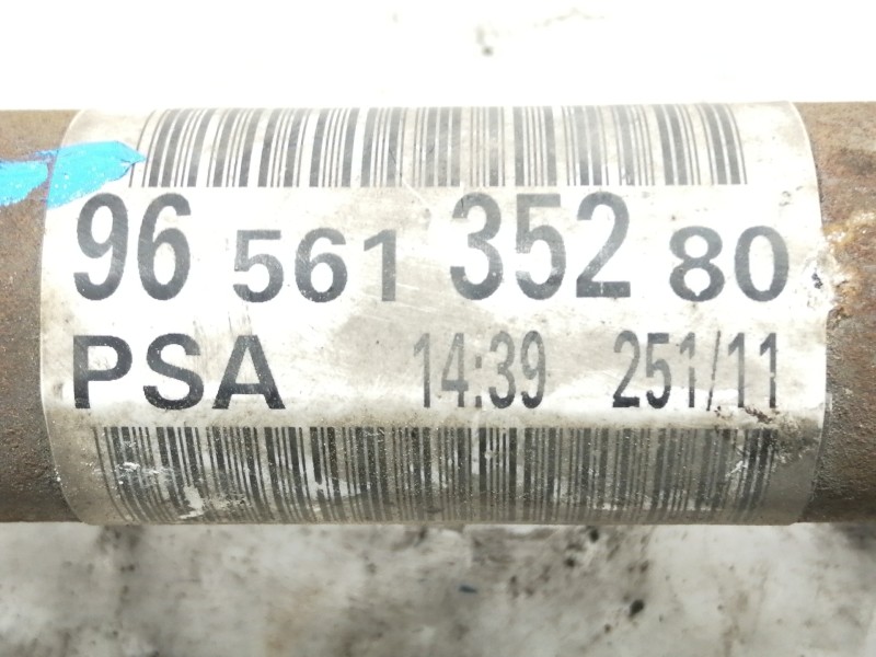 Recambio de transmision delantera izquierda para peugeot 308 active referencia OEM IAM 9656135280  