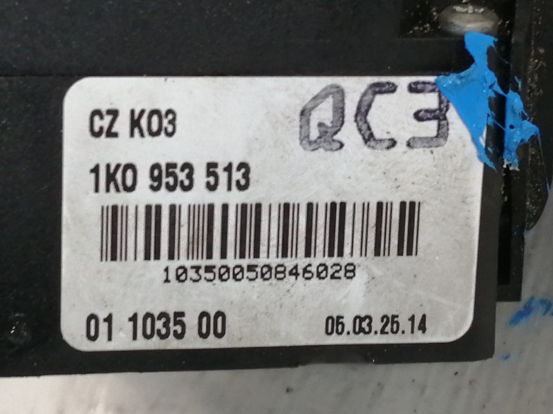 Recambio de mando intermitentes para seat altea (5p1) reference referencia OEM IAM 1K0953513 CZK03 10350050846028 01103500