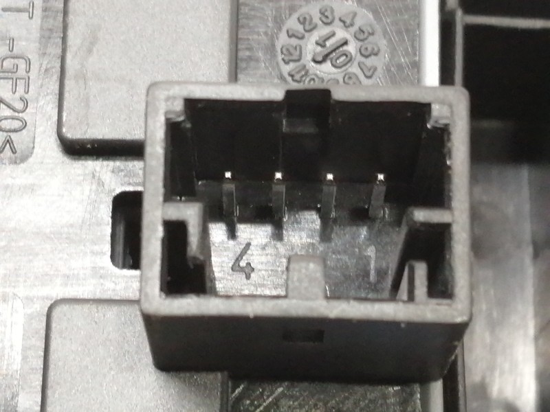 Recambio de mando elevalunas delantero izquierdo para volkswagen polo (9n1) conceptline referencia OEM IAM 6Q1867171E 6Q1867171 