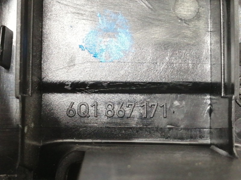 Recambio de mando elevalunas delantero izquierdo para volkswagen polo (9n1) conceptline referencia OEM IAM 6Q1867171E 6Q1867171 