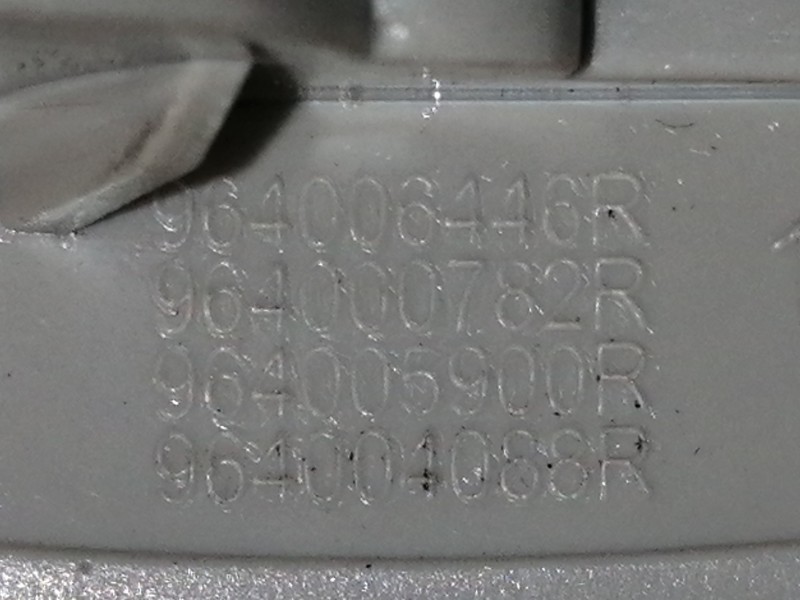 Recambio de parasol derecho para dacia sandero stepway referencia OEM IAM 964006446R 964000782R 964005900R
