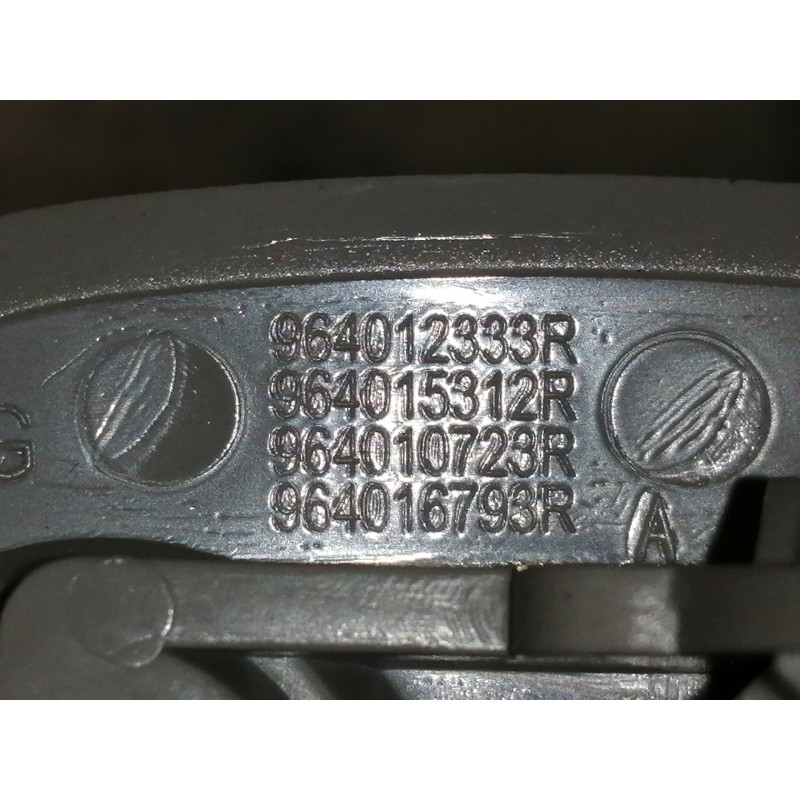 Recambio de parasol izquierdo para dacia sandero stepway referencia OEM IAM 964012342R 964019553R 9640123333R