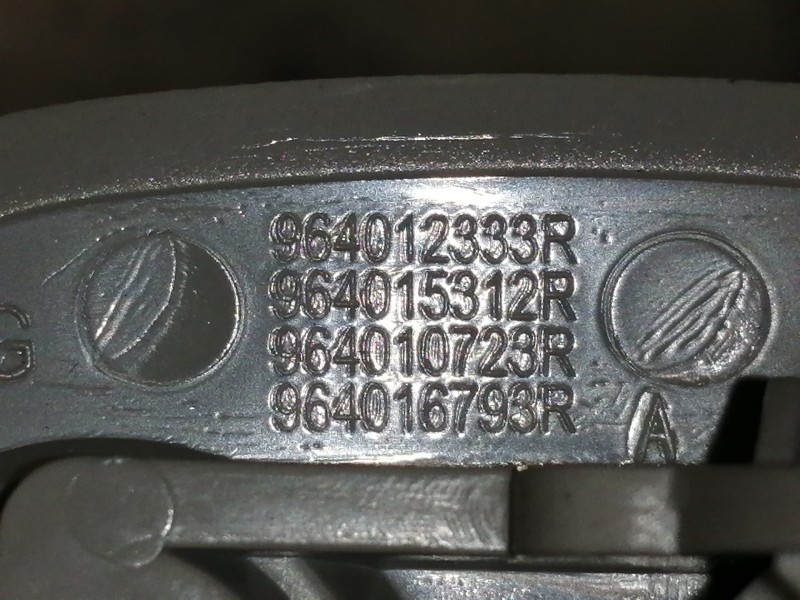 Recambio de parasol izquierdo para dacia sandero stepway referencia OEM IAM 964012342R 964019553R 9640123333R