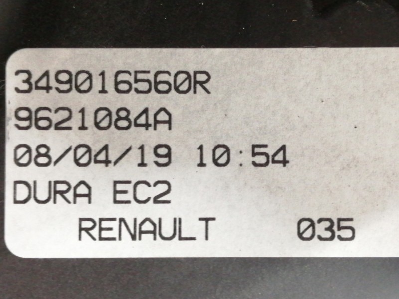 Recambio de palanca cambio para dacia sandero stepway referencia OEM IAM 349016560R 9621084A 9621085A