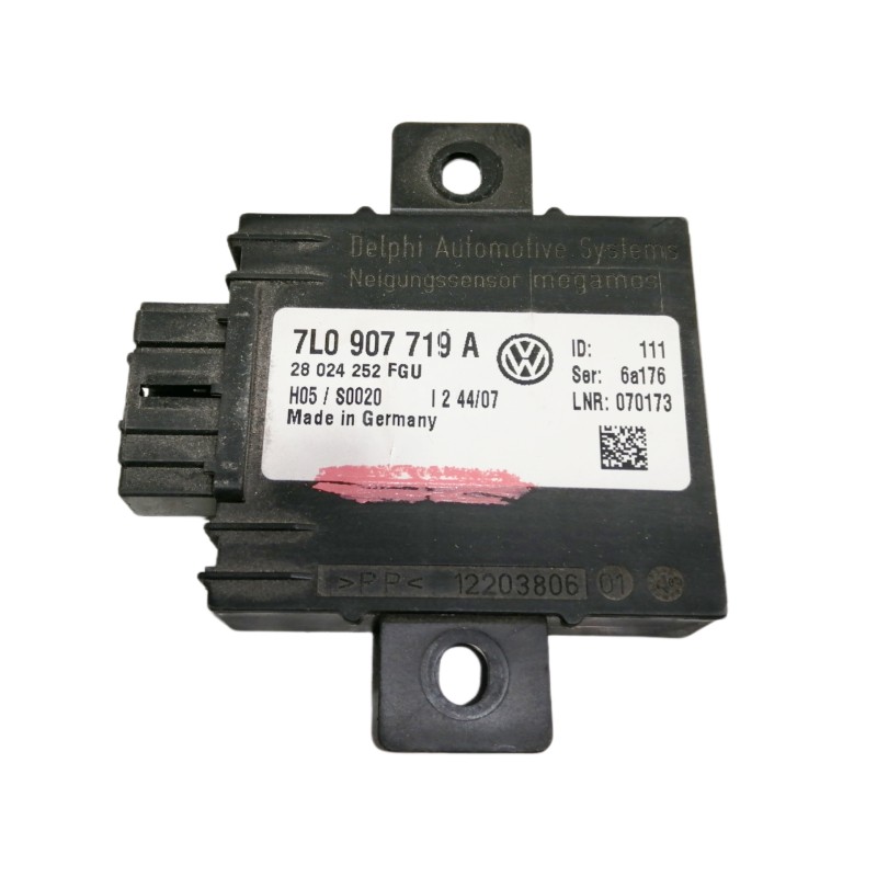 Recambio de centralita cierre para volkswagen touareg (7l6) v6 tdi referencia OEM IAM 7L0907719A 28024252FGU 12203806 