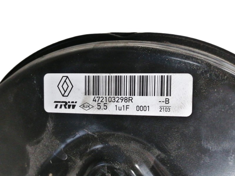 Recambio de servofreno para dacia sandero stepway referencia OEM IAM 472103298R  