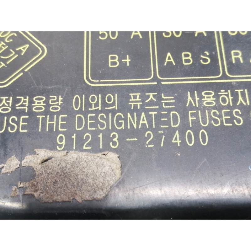 Recambio de caja reles / fusibles para hyundai coupe (rd) 1.6 fx referencia OEM IAM 9121327400 9121129000 9121127620