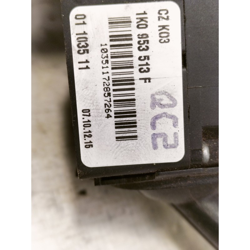 Recambio de mando intermitentes para skoda octavia berlina (1z3) rs referencia OEM IAM 1K0953513F  