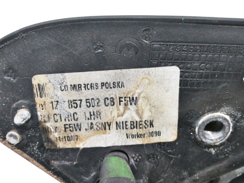 Recambio de retrovisor derecho para skoda octavia berlina (1z3) rs referencia OEM IAM 1Z1857502 1Z1857508F ELECTRICO 5 PUERTAS