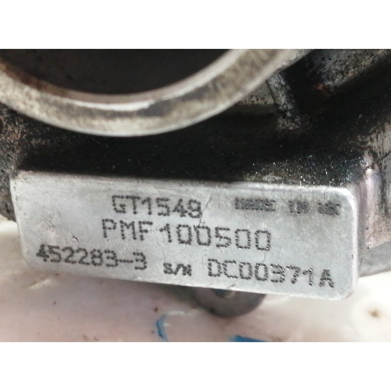 Recambio de turbocompresor para mg serie 45 (rt) classic (4-ptas.) referencia OEM IAM PMF100500 GT1549 4522833