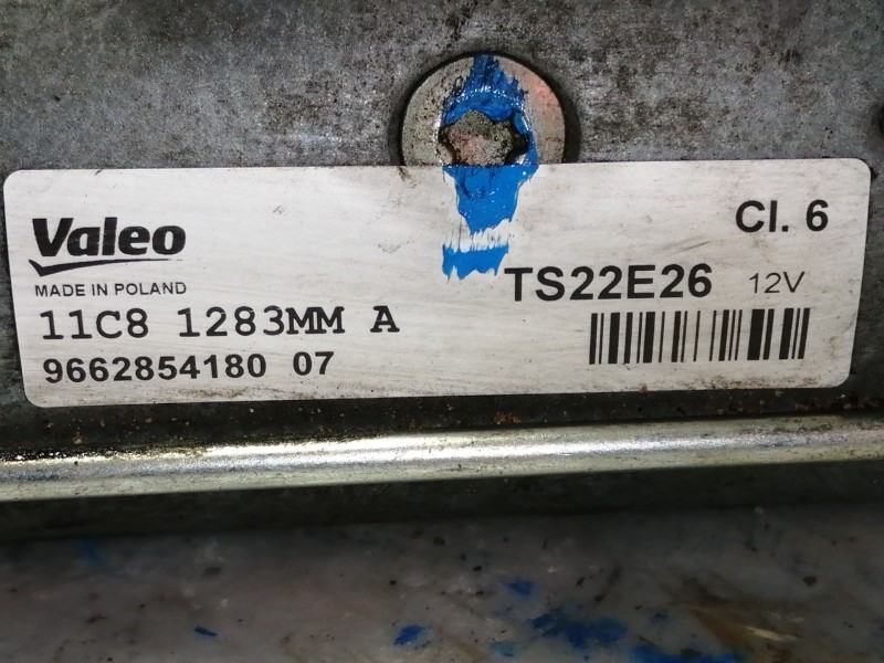 Recambio de motor arranque para peugeot 2008 (--.2013) style referencia OEM IAM 9662854180 966285418007 