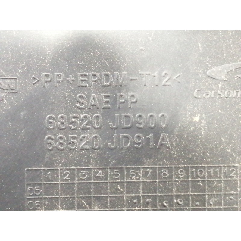 Recambio de guantera para nissan qashqai (j10) acenta referencia OEM IAM 68520JD900 68520JD91A 