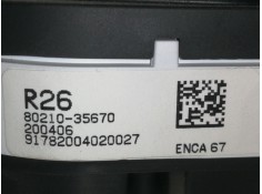 Recambio de cuadro instrumentos para ssangyong tivoli limited 4x2 referencia OEM IAM 8021035670 91782004020027 200406 2