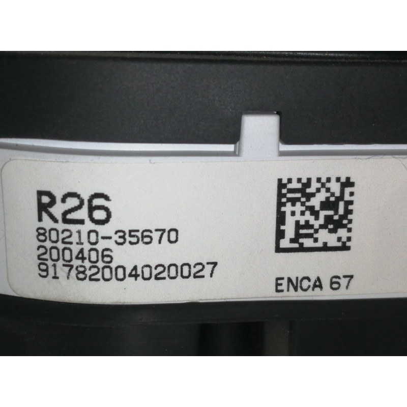 Recambio de cuadro instrumentos para ssangyong tivoli limited 4x2 referencia OEM IAM 8021035670 91782004020027 200406