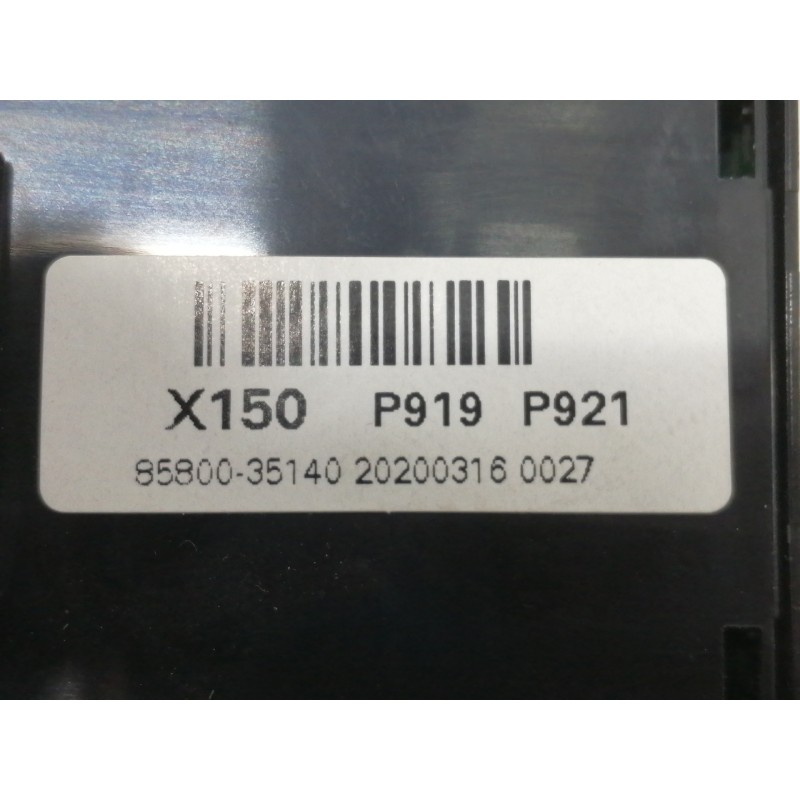 Recambio de mando luces para ssangyong tivoli limited 4x2 referencia OEM IAM 8580035140 20200316 X150P919P921