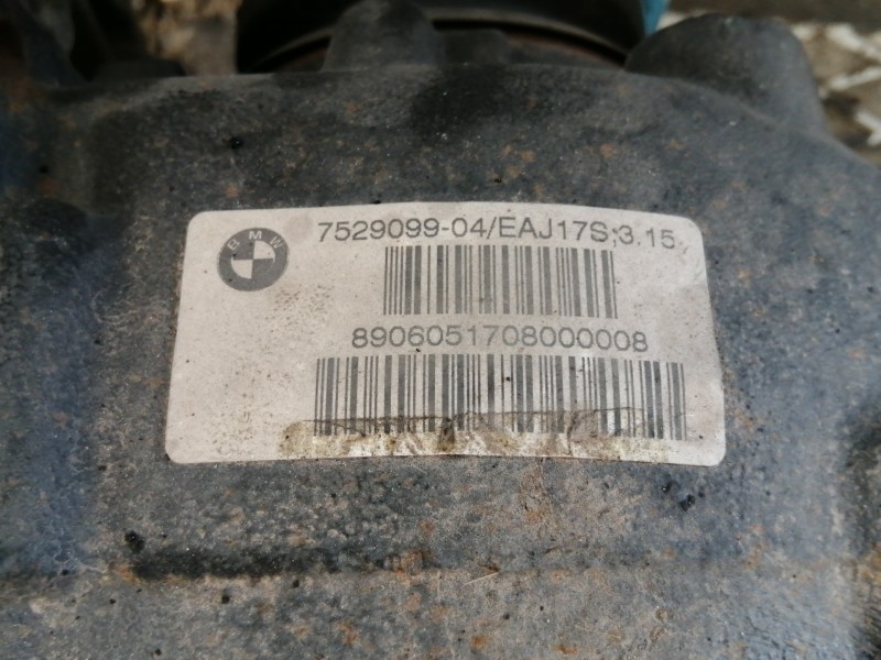 Recambio de diferencial trasero para bmw serie 3 touring (e91) 320d referencia OEM IAM 752909904 EAJ17S RELACION 3.15 GRUPO TRAS