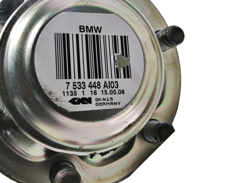 Recambio de transmision trasera derecha para bmw serie 3 touring (e91) 320d referencia OEM IAM 7533448  