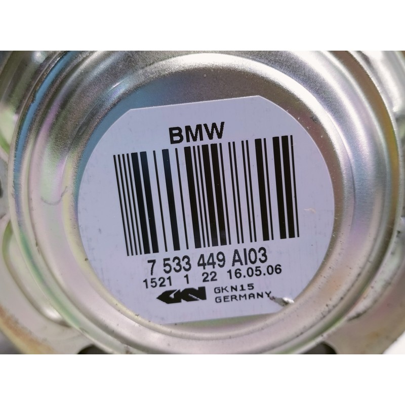 Recambio de transmision trasera izquierda para bmw serie 3 touring (e91) 320d referencia OEM IAM 7533449 1521122 