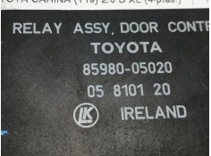 Recambio de centralita cierre para toyota carina (t19) 2.0 d xl (4-ptas.) referencia OEM IAM 8598005020 05810120  2