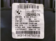 Recambio de cuadro instrumentos para bmw serie 1 berlina (e81/e87) 118d referencia OEM IAM 102495276 IK9141475018 914147501 2
