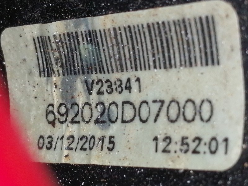 Recambio de maneta exterior delantera izquierda para toyota yaris active referencia OEM IAM 692020D07000 V23841 