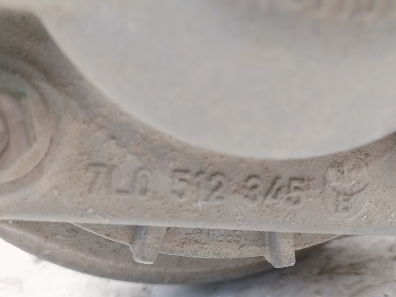 Recambio de amortiguador trasero derecho para volkswagen touareg (7la) 2.5 tdi referencia OEM IAM 7L6513029G 7L0512345 