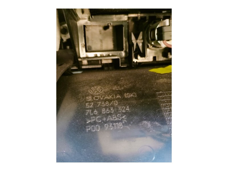 Recambio de apoyabrazos central para volkswagen touareg (7la) 2.5 tdi referencia OEM IAM 7L6863324  