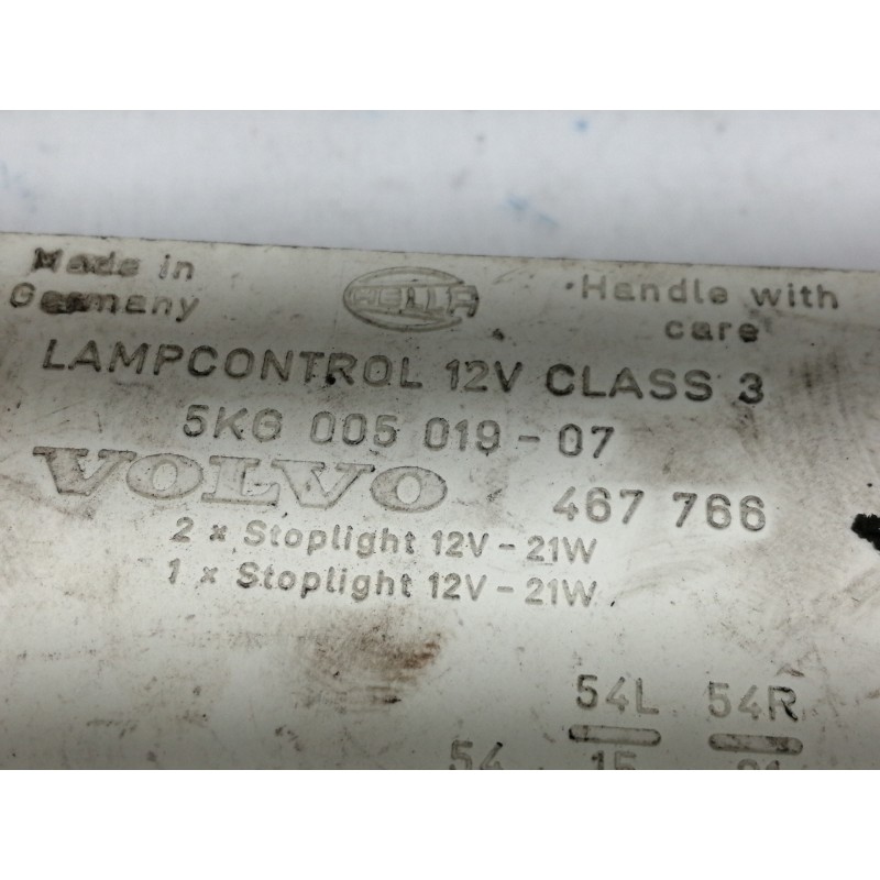 Recambio de centralita luces para volvo serie 460 turbodiesel referencia OEM IAM 5KG005019  