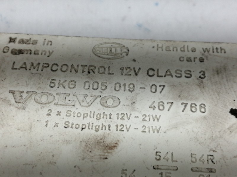 Recambio de centralita luces para volvo serie 460 turbodiesel referencia OEM IAM 5KG005019  