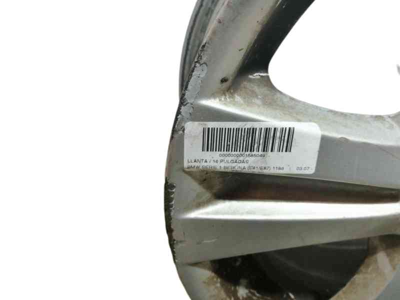 Recambio de llanta para bmw serie 1 berlina (e81/e87) 118d referencia OEM IAM 16´´IS44 7JX16EH2 6779696