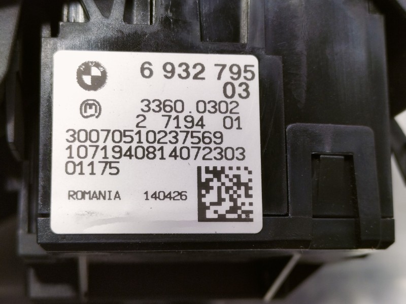 Recambio de mando luces para bmw serie 1 berlina (e81/e87) 118d referencia OEM IAM 693279503 33600302 