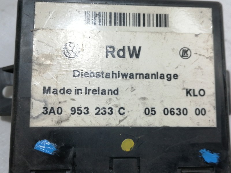 Recambio de centralita cierre para seat ibiza (6k1) sport referencia OEM IAM 3A0953233C 05063000 
