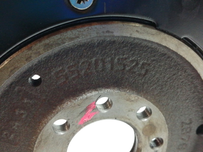 Recambio de volante motor para fiat doblo cargo basis kasten referencia OEM IAM 55201525  