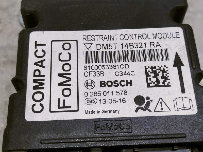 Recambio de centralita airbag para ford c-max titanium referencia OEM IAM DM5T14B321RA 0285011578 