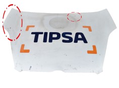 Recambio de capot para fiat doblo cargo basis kasten referencia OEM IAM PARAPINTAR  