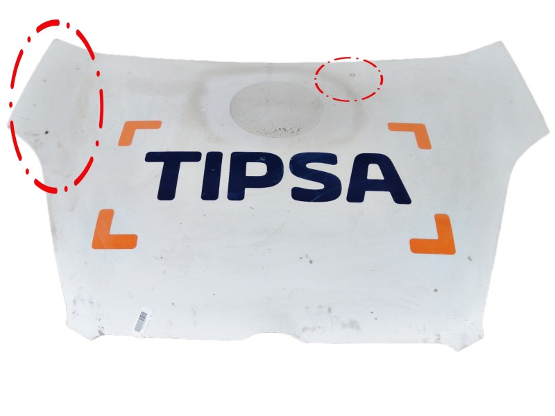 Recambio de capot para fiat doblo cargo basis kasten referencia OEM IAM PARAPINTAR  
