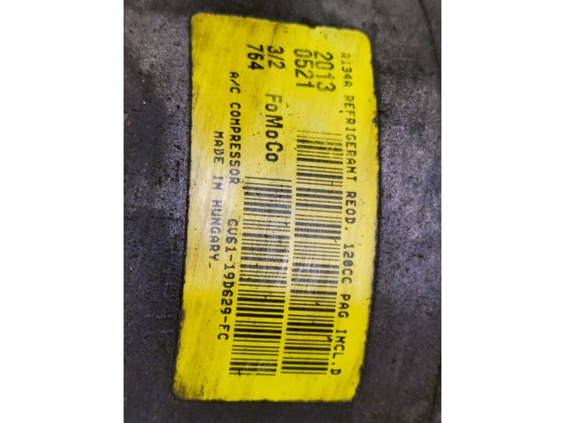 Recambio de compresor aire acondicionado para ford c-max titanium referencia OEM IAM CV6119D629FC DV6119D629FG 