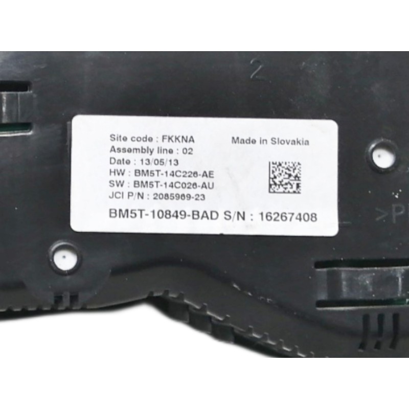 Recambio de cuadro instrumentos para ford c-max titanium referencia OEM IAM BM5T10849BAD BM5T14C226AE BM5T14C026AU 208596923 