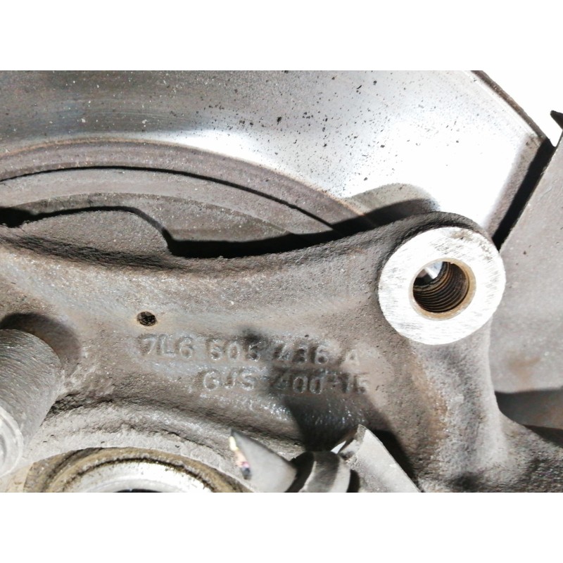 Recambio de mangueta trasera derecha para volkswagen touareg (7la) 2.5 tdi referencia OEM IAM 7L6505436A  