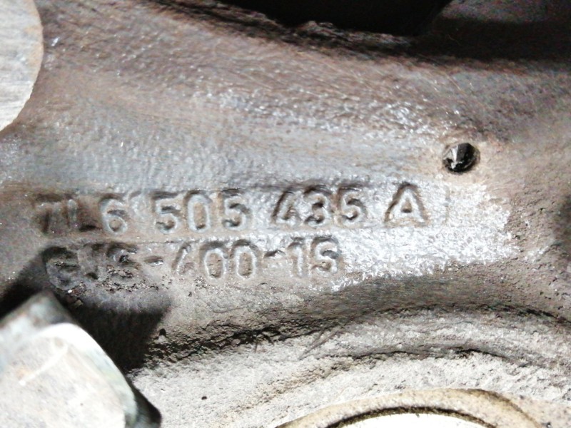 Recambio de mangueta trasera izquierda para volkswagen touareg (7la) 2.5 tdi referencia OEM IAM 7L6505435A  