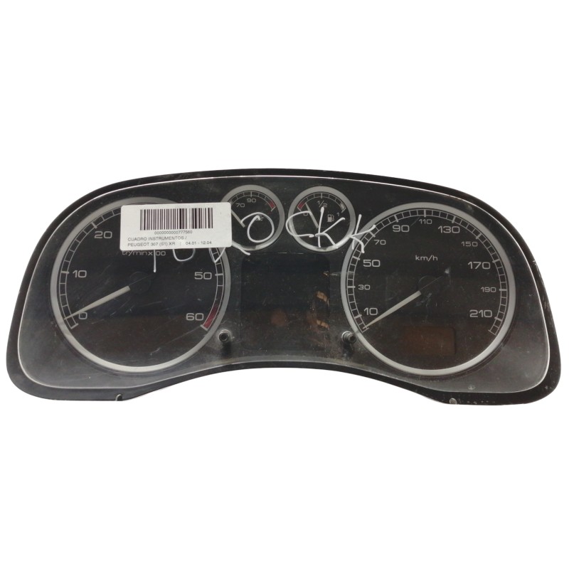 Recambio de cuadro instrumentos para peugeot 307 (s1) xr referencia OEM IAM 9646742480  216746394