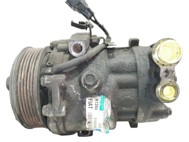 Recambio de compresor aire acondicionado para fiat doblo cargo basis kasten referencia OEM IAM 51893889 1921F 