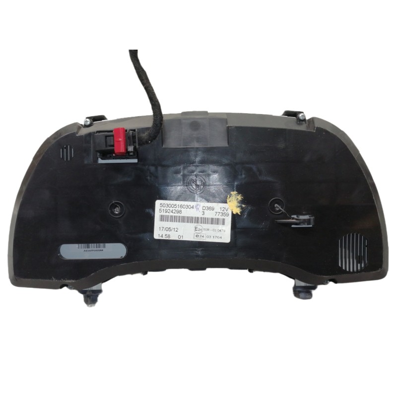 Recambio de cuadro instrumentos para fiat doblo cargo basis kasten referencia OEM IAM 51924298 503005160304 