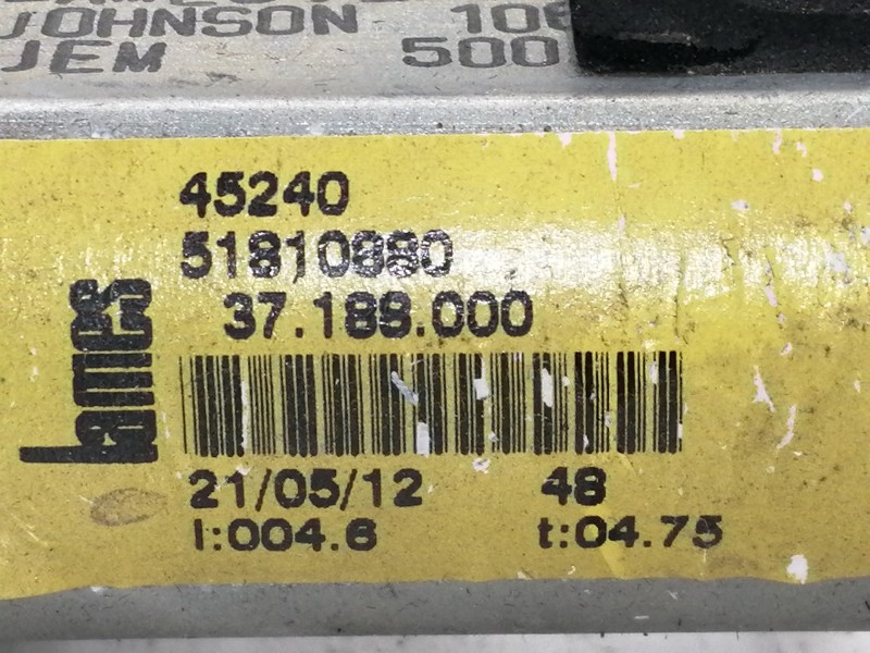 Recambio de elevalunas delantero izquierdo para fiat doblo cargo basis kasten referencia OEM IAM 51810880 37188000 